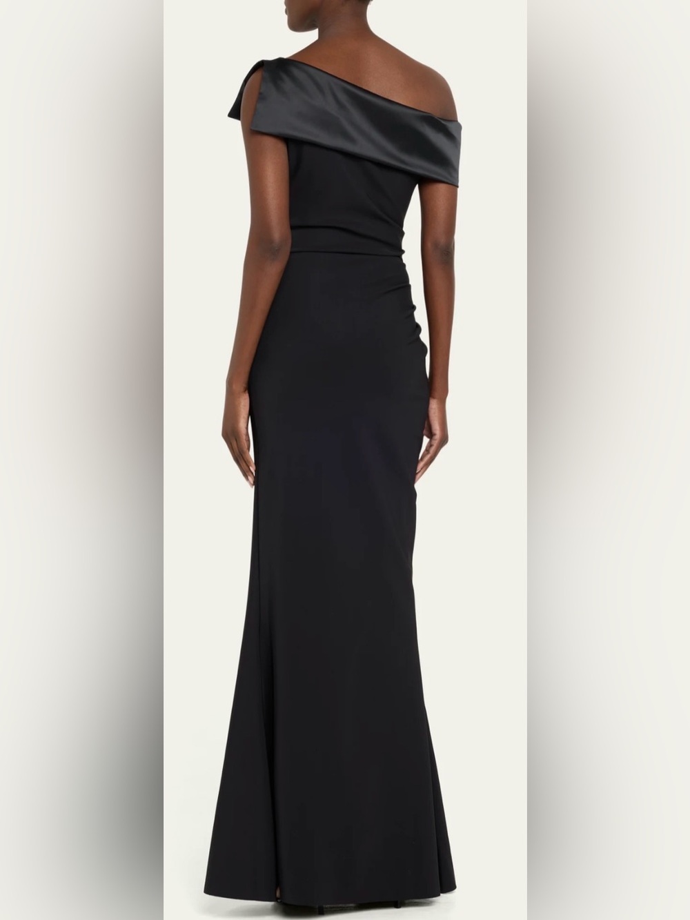 NEW Chiara Boni La Petite Robe Koppany Ruched Off the Shoulder Gown Sz 50 US 14 - Picture 3 of 9